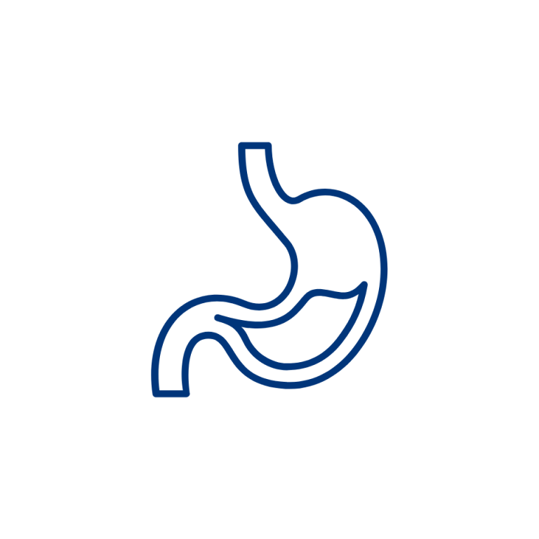 organ-viszerale-osteopathie Icon eines Organs zur Visualisierung der viszeralen Osteopathie.